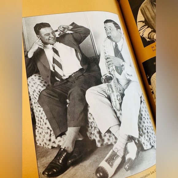 💚 THE BABE A LIFE IN PICTURES SOFT COVER LARGE BOOK BY LAWRENCE RITTER - Picture 5 of 9